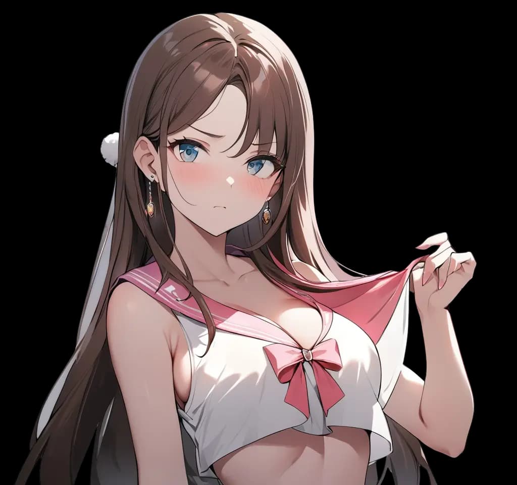 Decorative anime girl