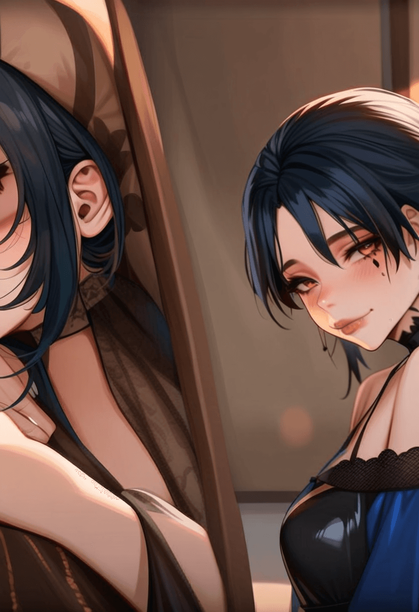 Wearing short black tennis skirt and a crop top shirt, portrait picture, looking at the viewer with a smile, wearing a light flowy summer dress, wearing a stylish fitted jumpsuit, wearing a luxurious satin robe, wearing fitted blue jeans, wearing a sleek latex skirt, wearing a fashionable mini skirt, wearing an elegant knee-length skirt