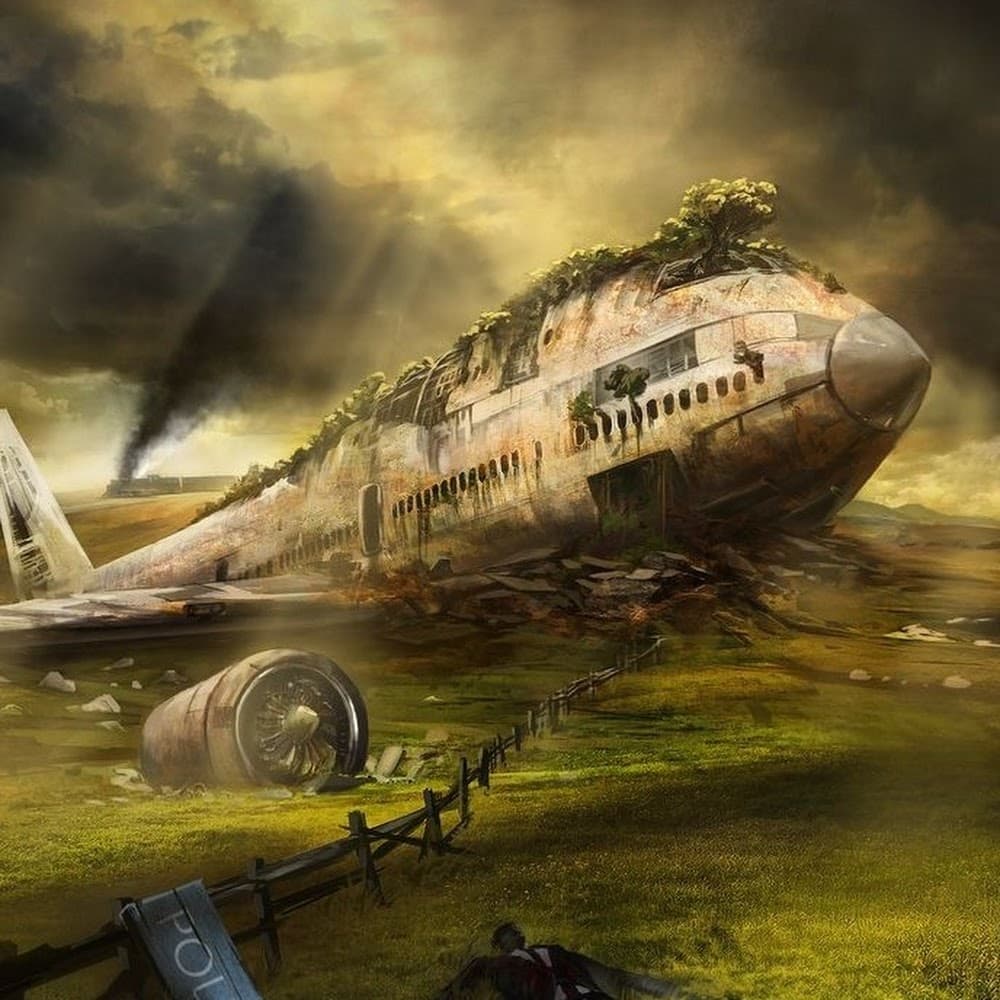 under the plain
