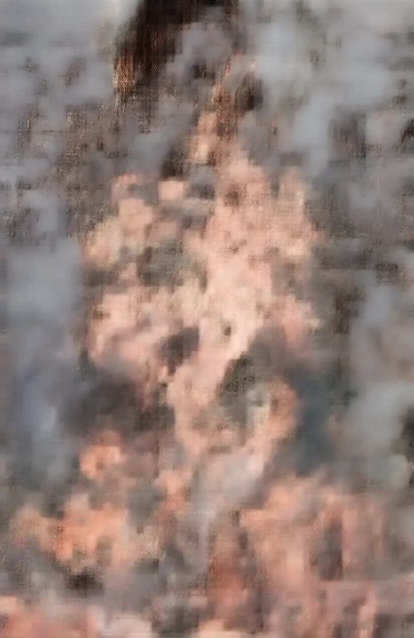 60-year-old Caucasian woman with short red hair, blue eyes, skinny build and natural pubic hair, completely nude except for black high heels and an open luxurious satin robe draped off one shoulder, in an explicit 'fuck me' pose on all fours on a luxurious bed with back deeply arched and ass raised high toward the viewer, knees spread wide, presenting detailed glistening vulva and anus from behind in nsfw explicit view with visible wetness and arousal, looking back over her shoulder with intense direct eye contact and seductive inviting lust, lips parted, bedroom setting with soft warm lighting casting sensual shadows across her skin, explicit pornographic photoshoot style, rear low-angle POV, flawless anatomy, no extra digits, no extra limbs, realistic skin texture, high-detail.